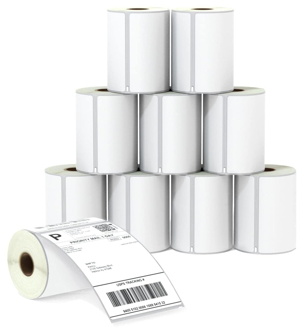 4" x 6" Large Shipping Labels W653