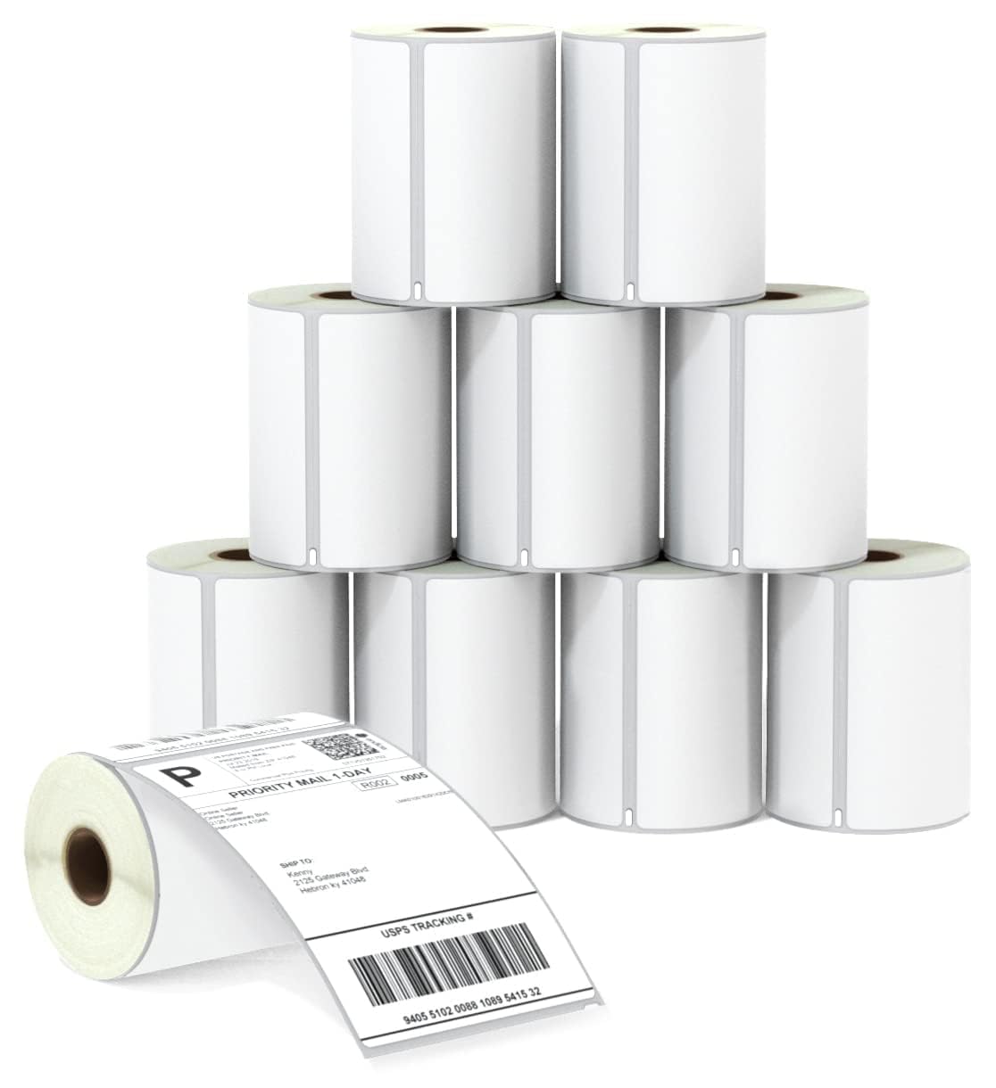 4" x 6" Large Shipping Labels W653