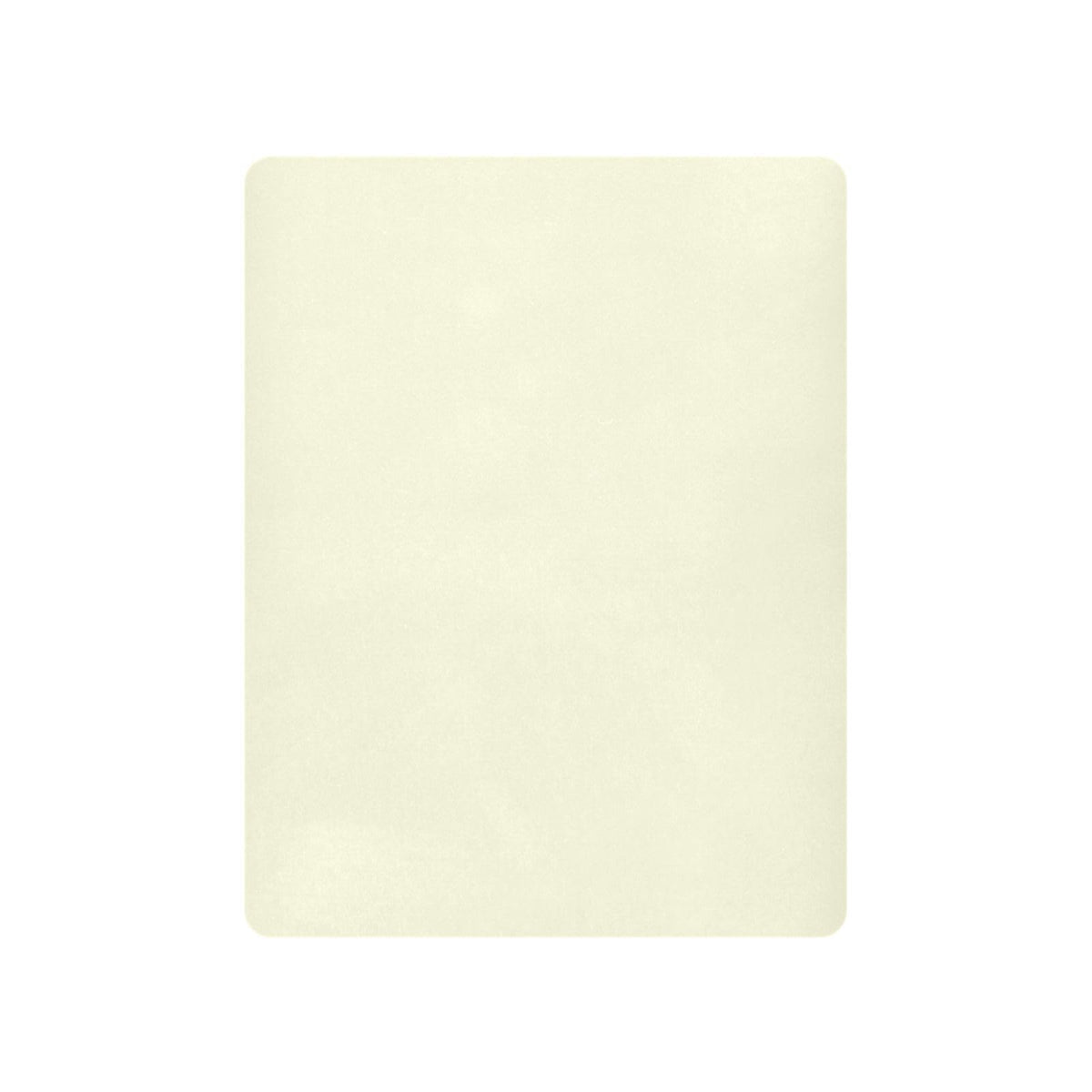 Light Yellow Fitted Crib Sheet Microfiber D58160