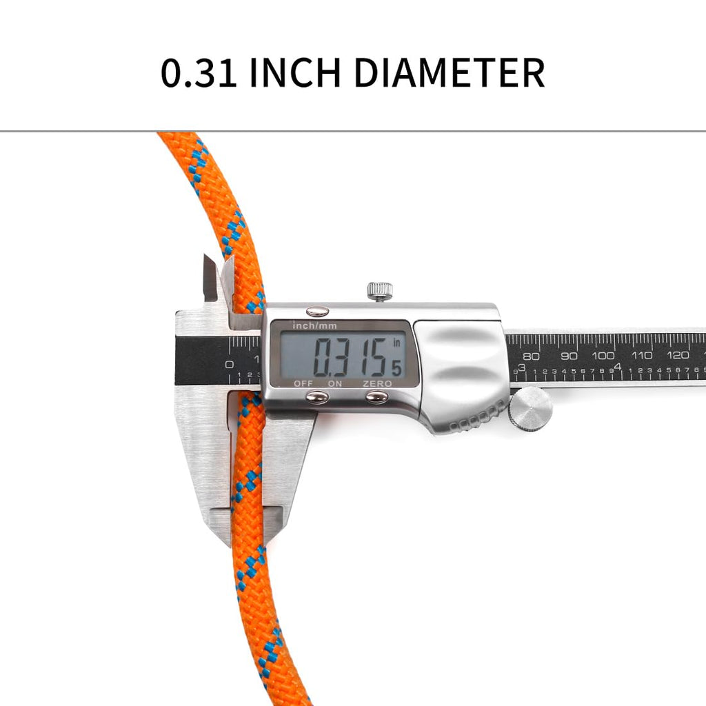 8mm High Strength Polyester Climbing Rope Z890684