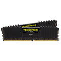 Black DDR4 RAM 16GB (2x8GB) 3200MHz Desktop Memory U3883