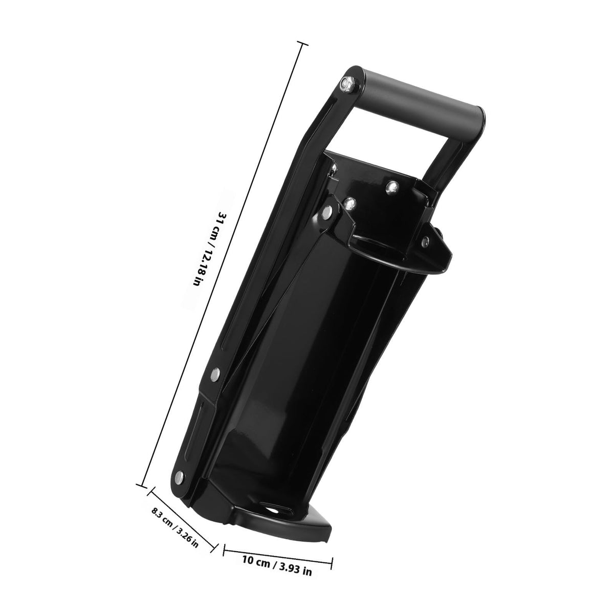 Wall Mounted Stainless Steel Can Crusher with Bottle Opener G792