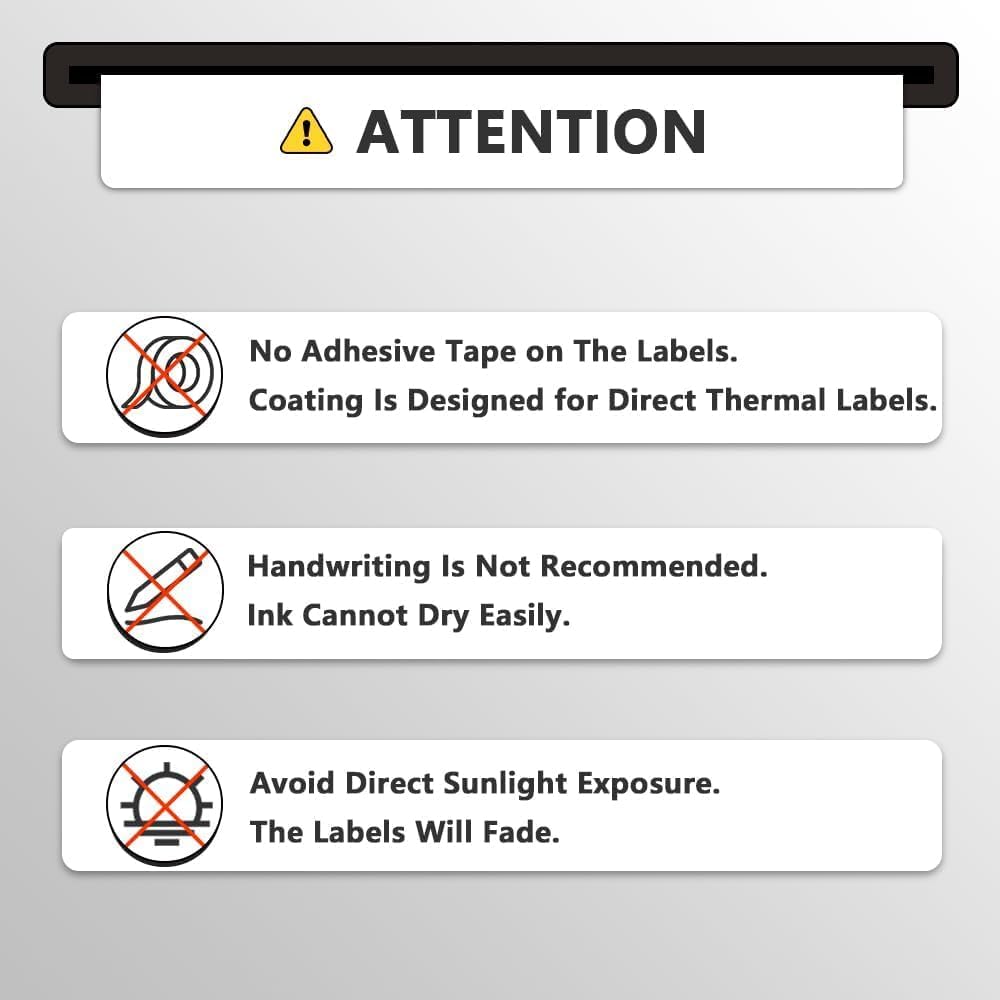 4" x 6" Large Shipping Labels W653
