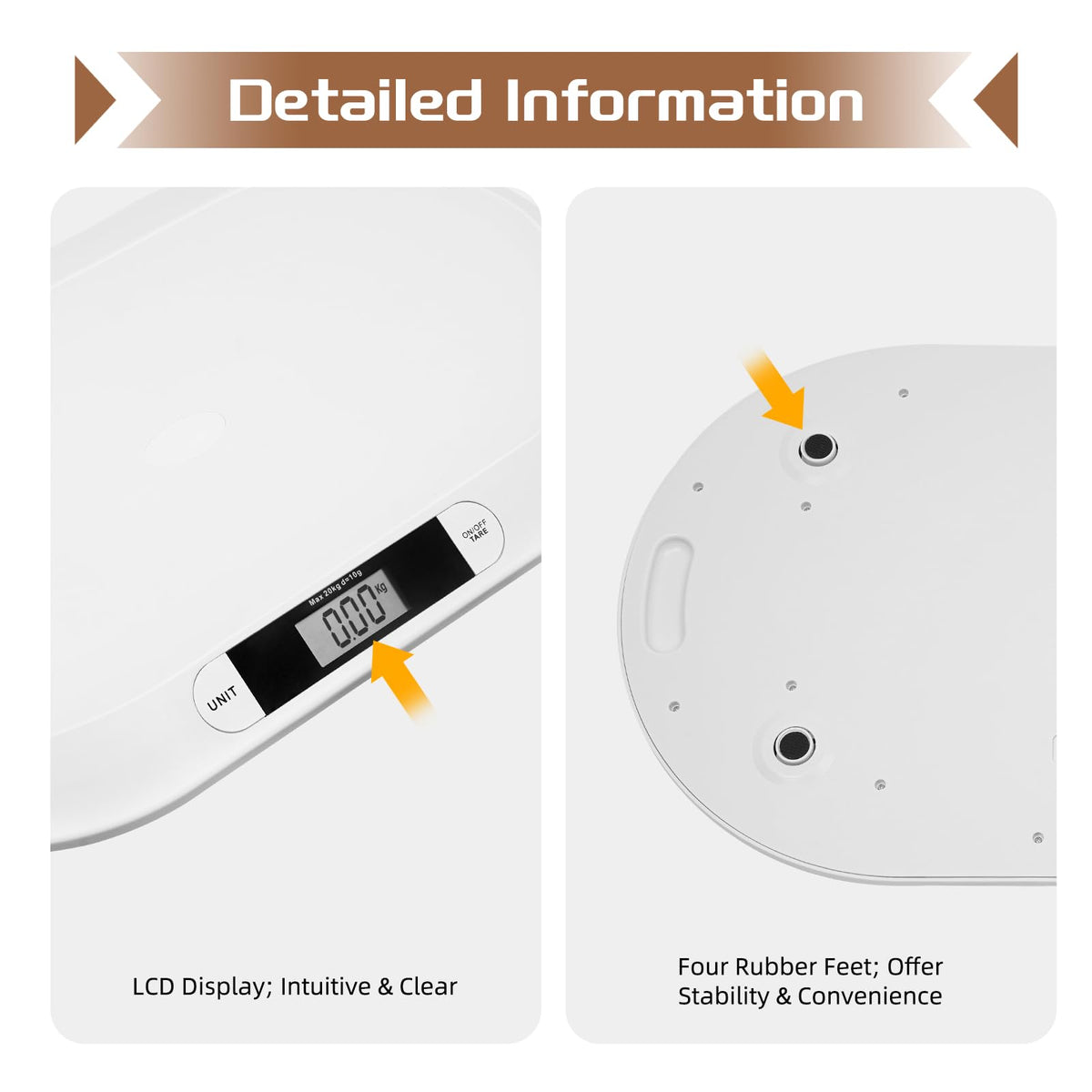 Digital Weight Scale up to 44 lbs F482