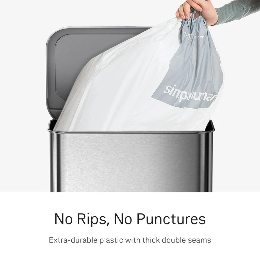 100 Count Drawstring Kitchen Trash Bags P545
