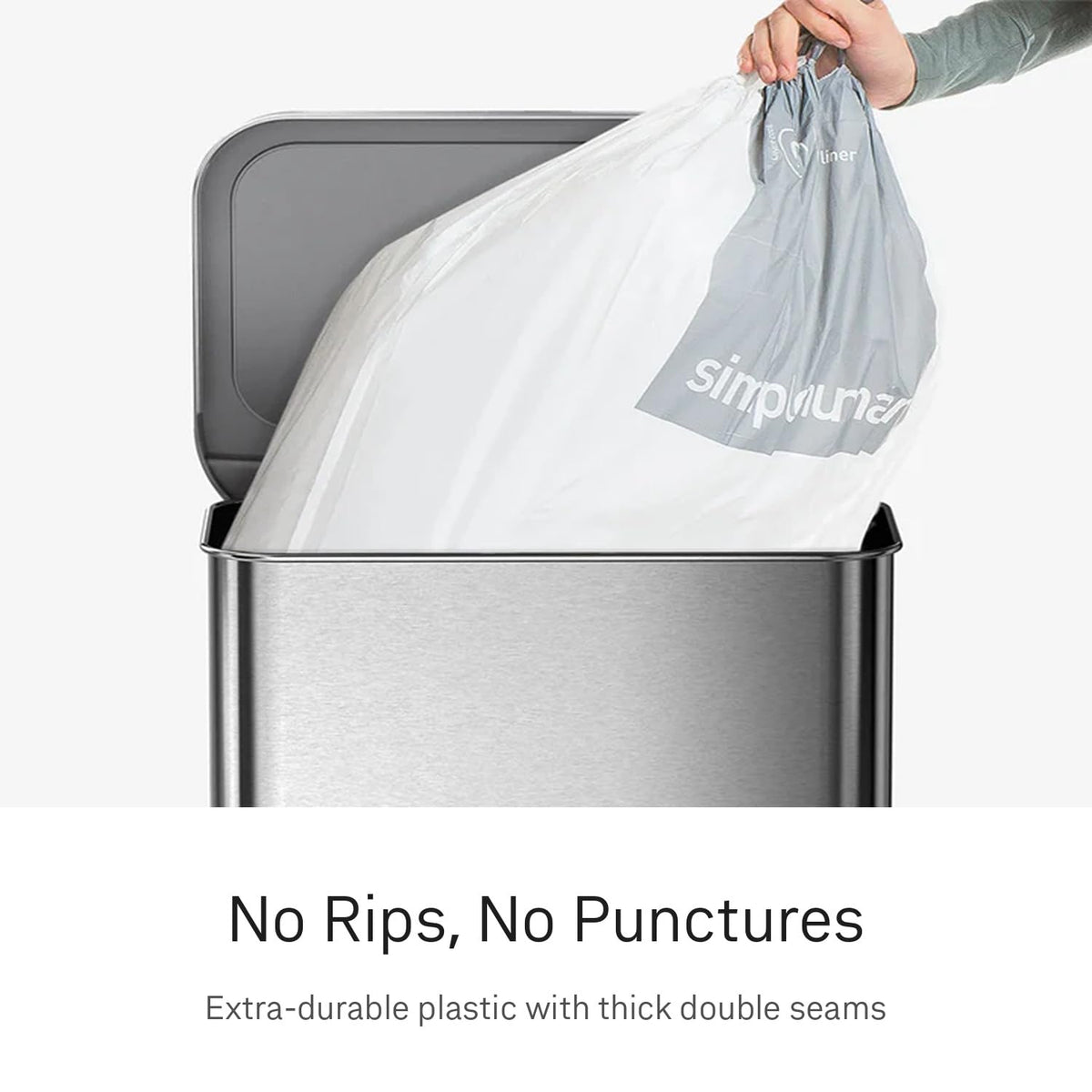 100 Count Drawstring Kitchen Trash Bags P545