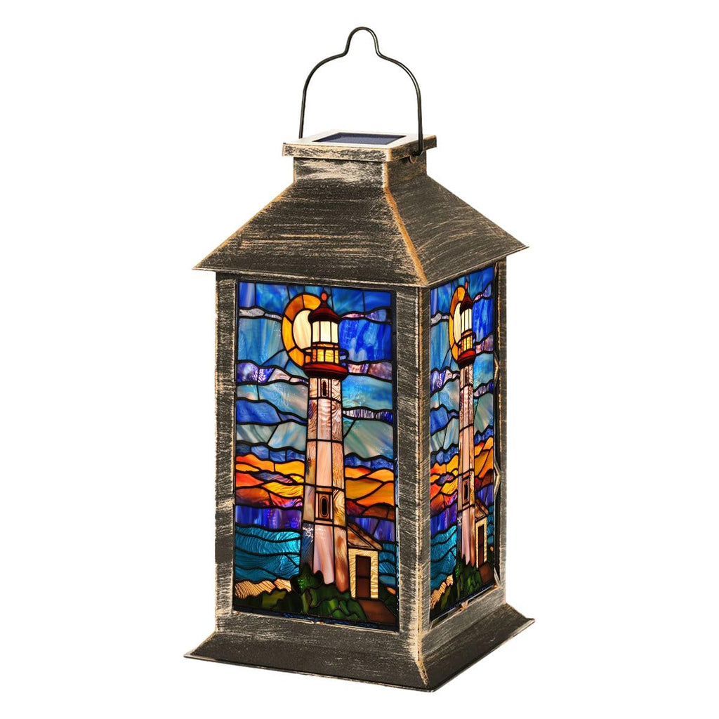 Solar Powered Waterproof Hanging Lantern 1 Pack E928