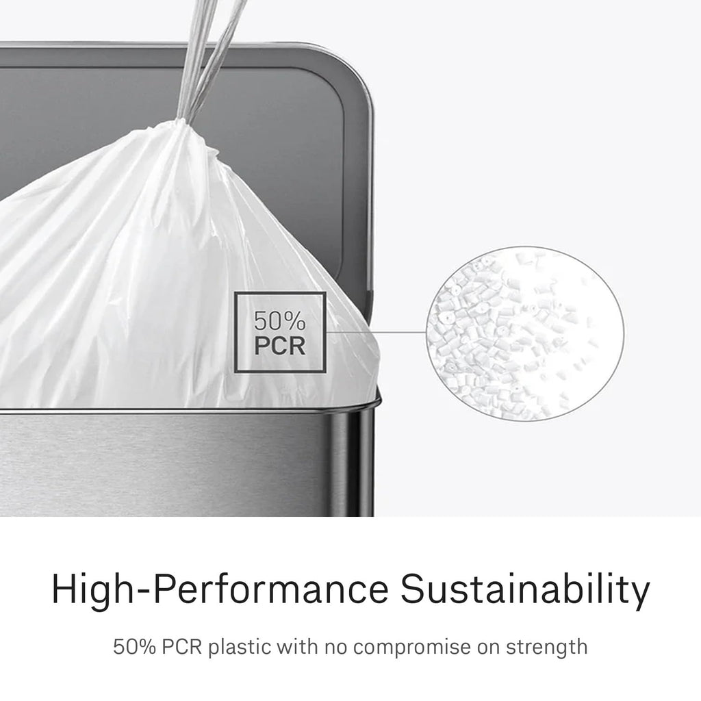 100 Count Drawstring Kitchen Trash Bags P545