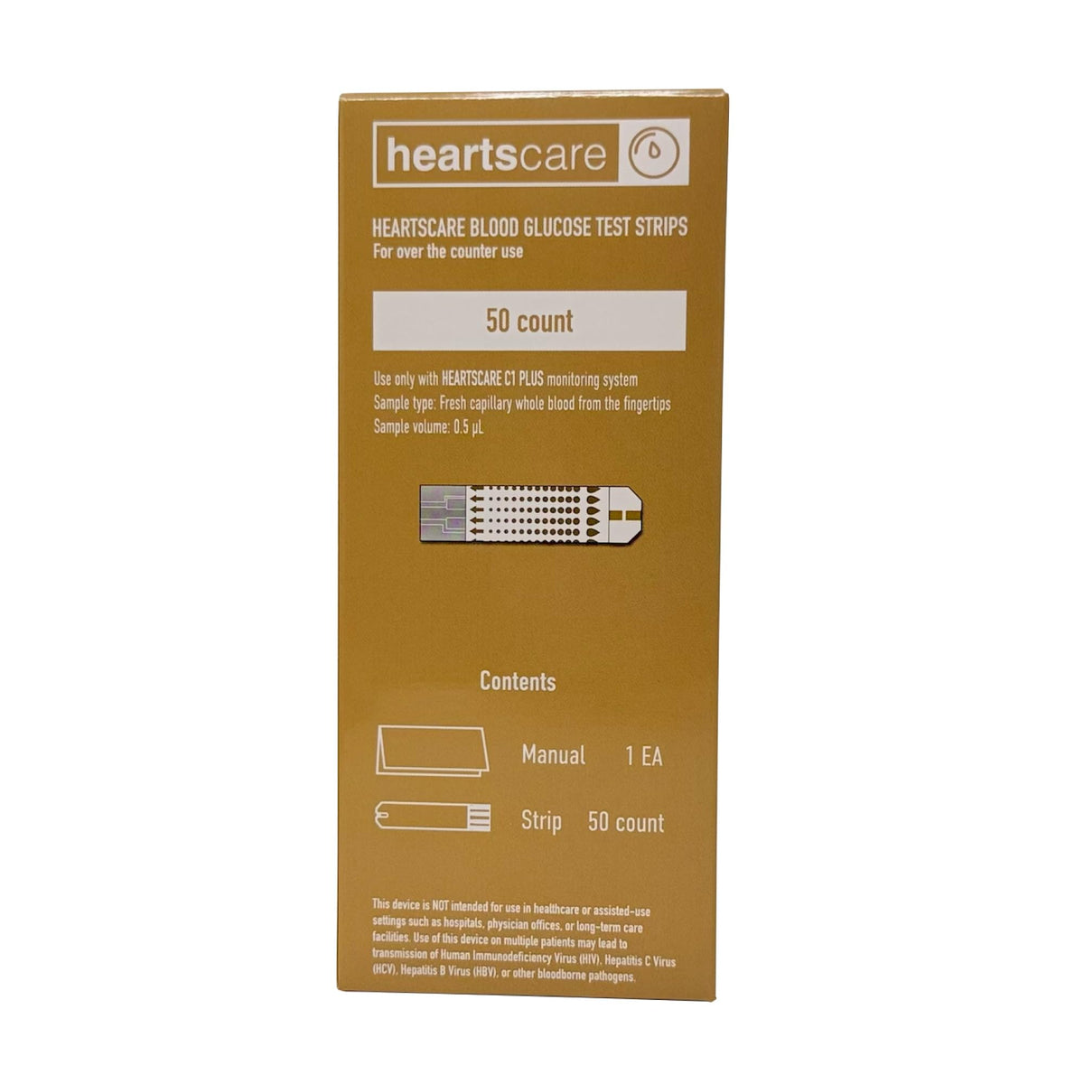 Blood Glucose Test Strips 50 Counts W741