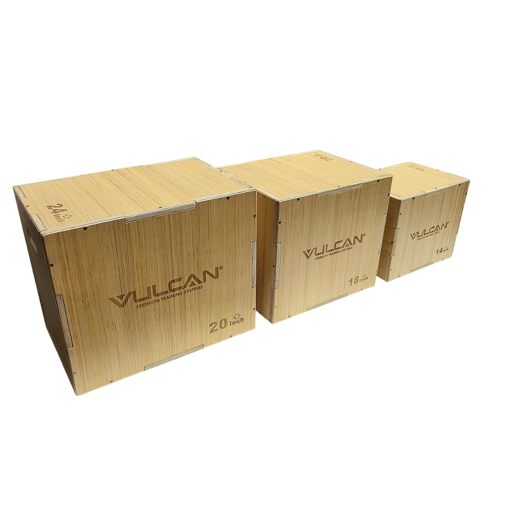 3-in-1 Wooden Plyo Box E398