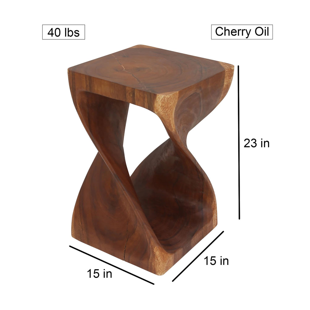 Cherry Side Table 15x15x23 in N385361