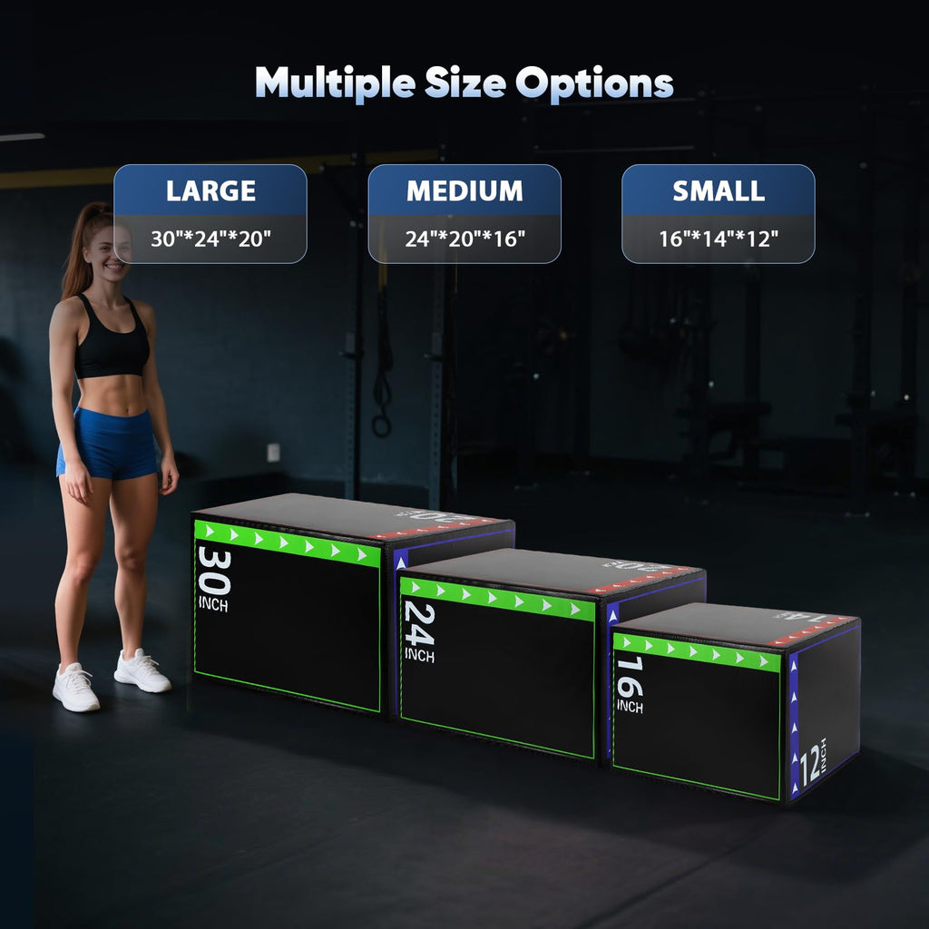 3 in 1 Foam Plyometric Jump Box J26423