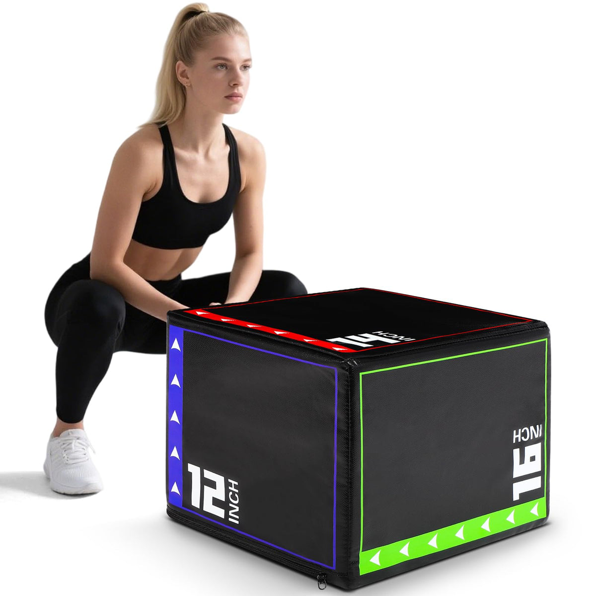 3 in 1 Foam Plyometric Jump Box J26423
