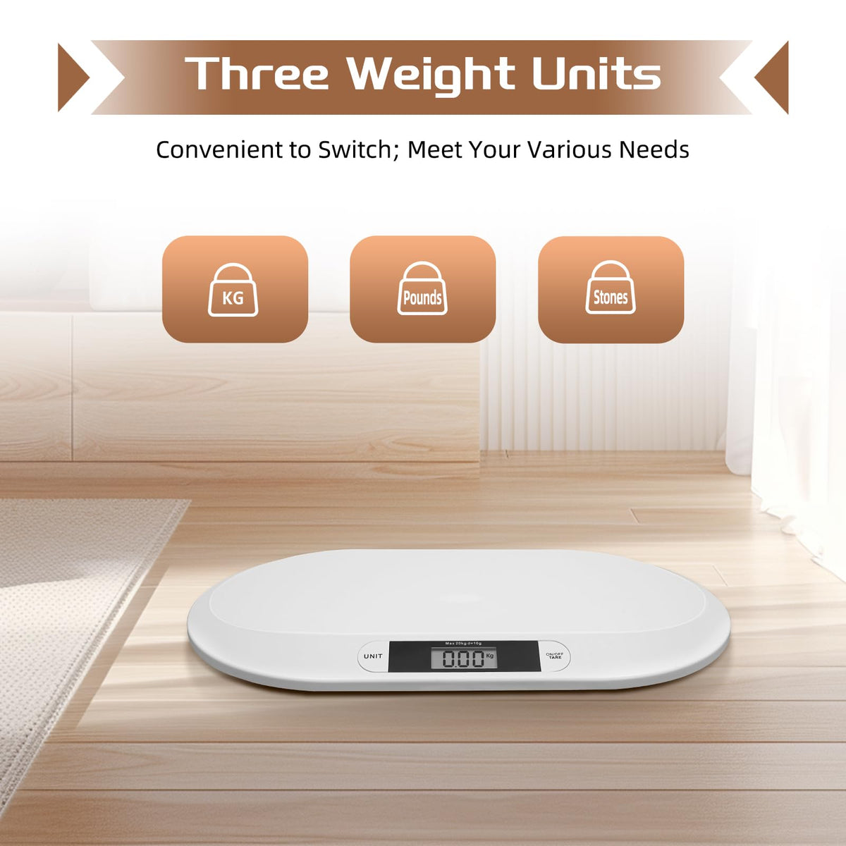 Digital Weight Scale up to 44 lbs F482