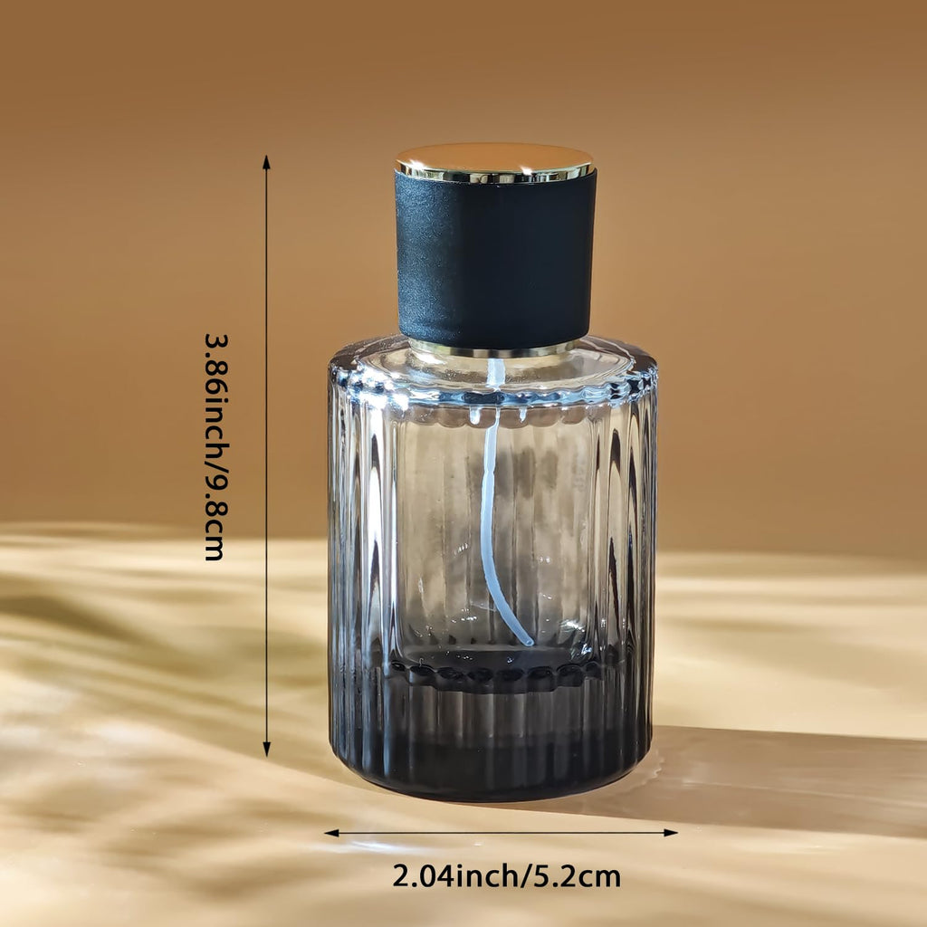 50ml Glass Spray Perfume Bottle Black K238712