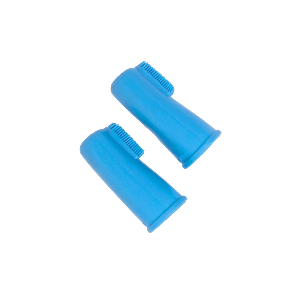 Finger Toothbrush for Pet Set of 2 Blue Q129114