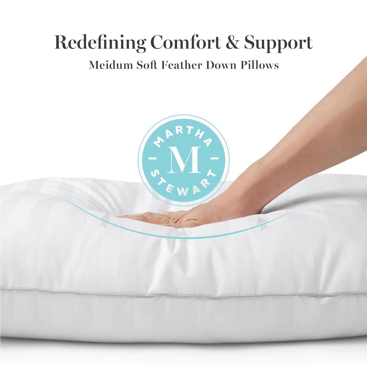 King Size Set of 2 Bed Pillows Z859