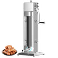 Manual Sausage Stuffer 15 Lb with 4 Stainless Steel Stuffing Tubes X93553