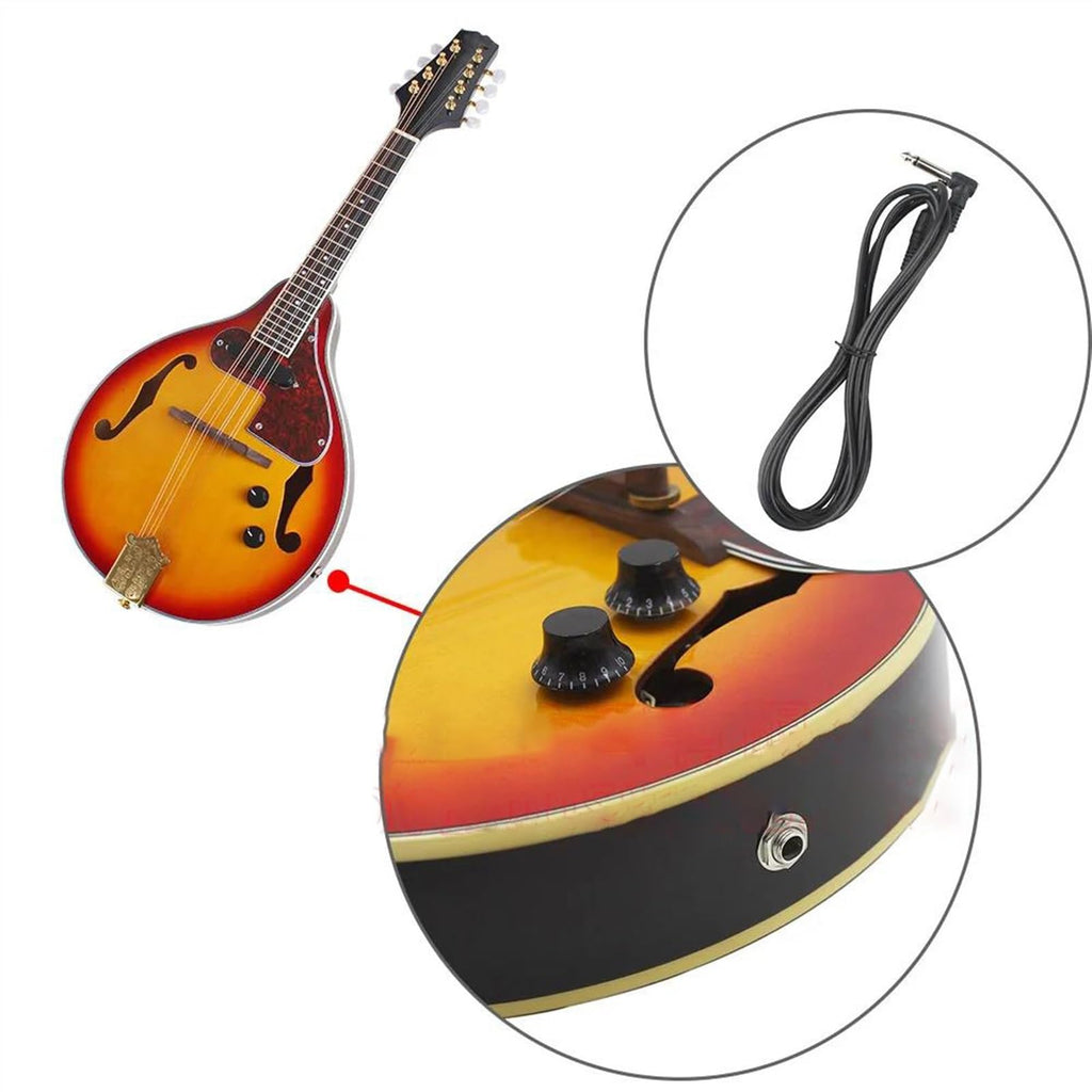 8-String Electric Mandolin Sunburst A Style Rosewood Fingerboard P32496