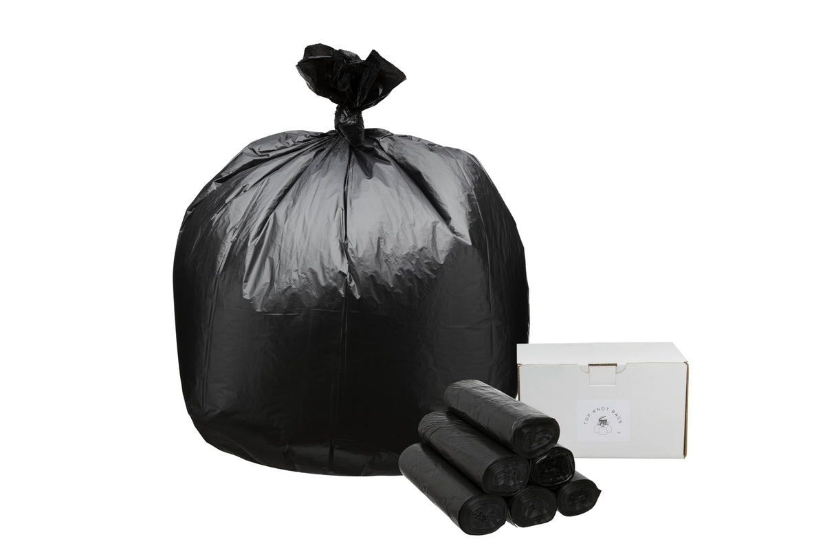 45 Gallon Black Trash Bag 150 Count Can Liner H266
