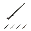 Black 5 Foot Aluminum Handrail Grab Bar Set G48878