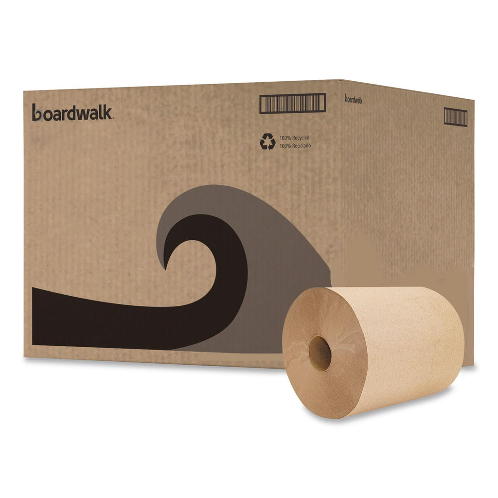 Green Seal Recycled Paper Towel Roll, Natural, 8" x 800 ft, Case of 6 S80244