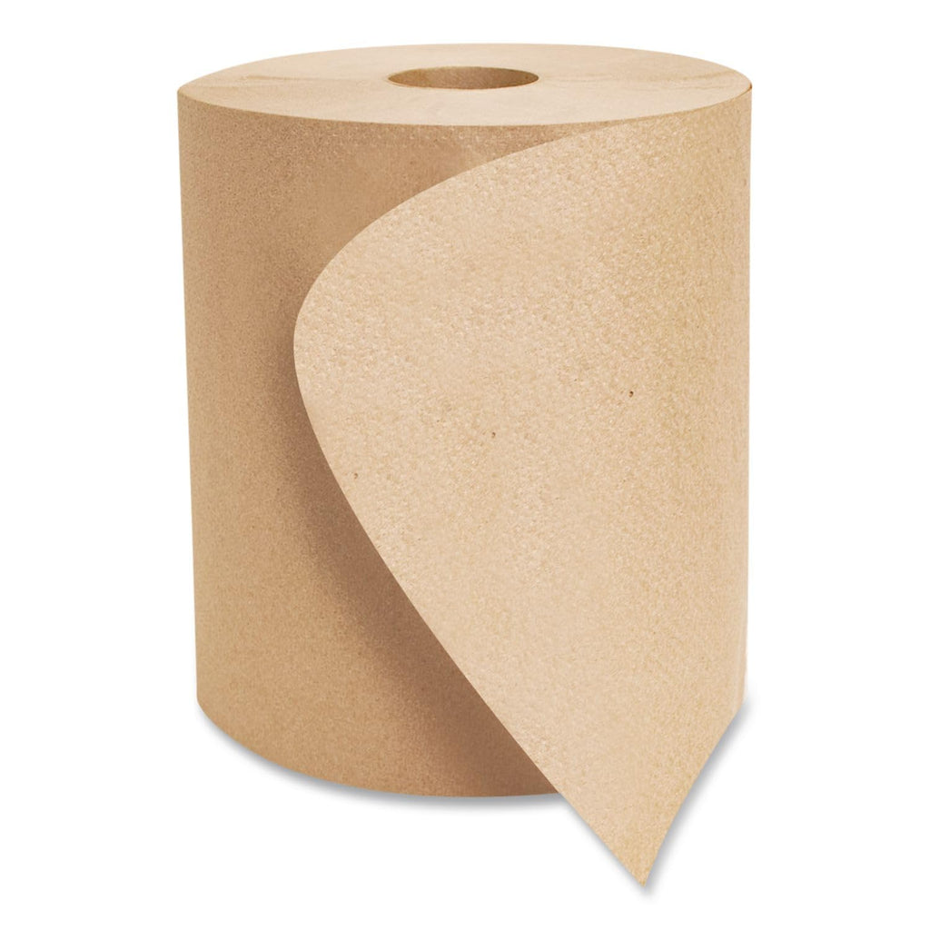 Green Seal Recycled Paper Towel Roll, Natural, 8" x 800 ft, Case of 6 S80244