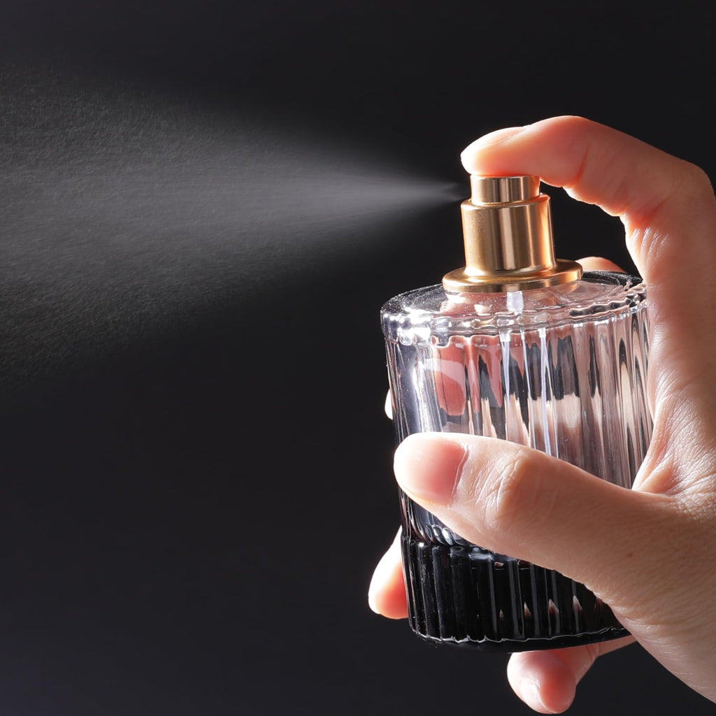 50ml Glass Spray Perfume Bottle Black K238712