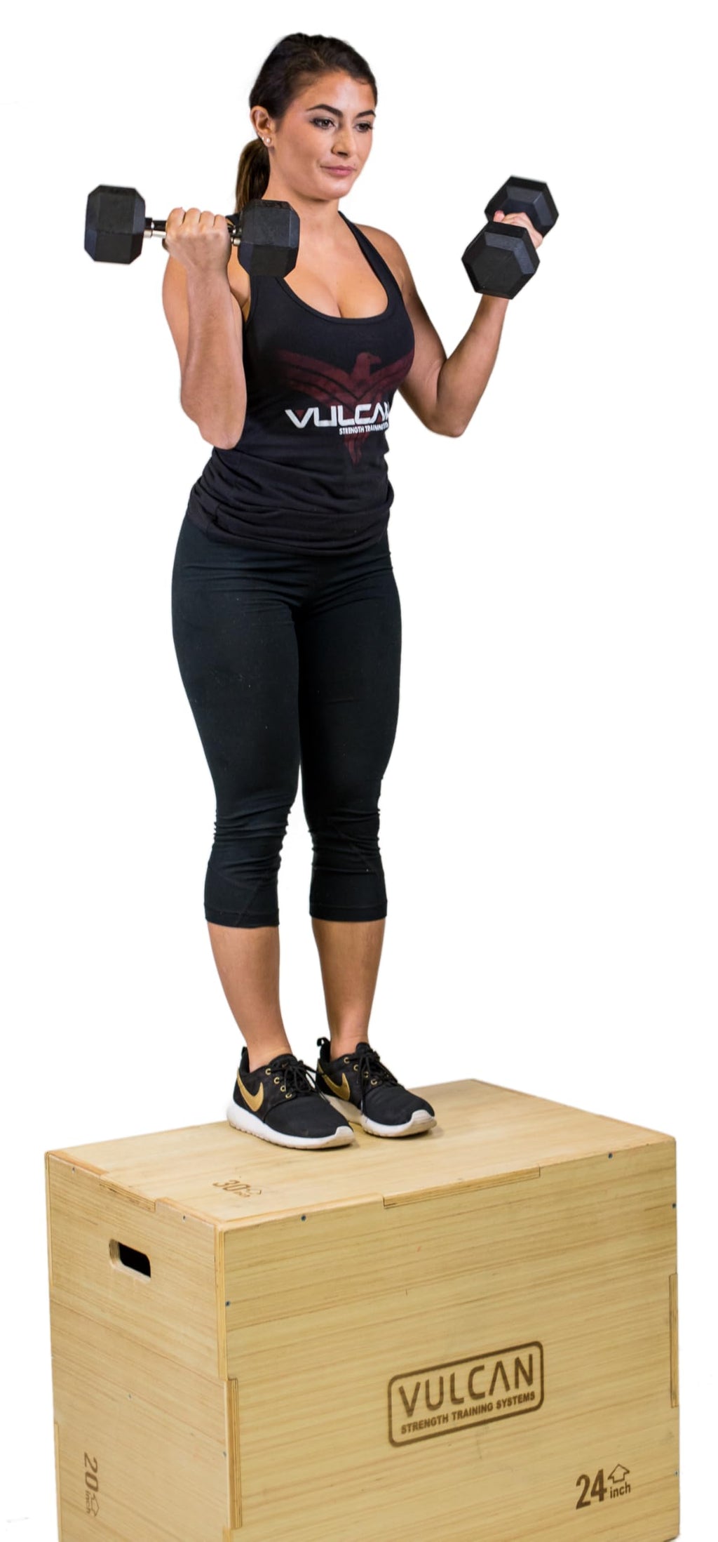 3-in-1 Wooden Plyo Box E398