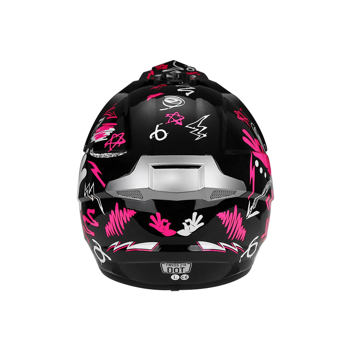 Youth Dirt Bike Helmet DOT Full Face Motocross 4-Piece Set A5223