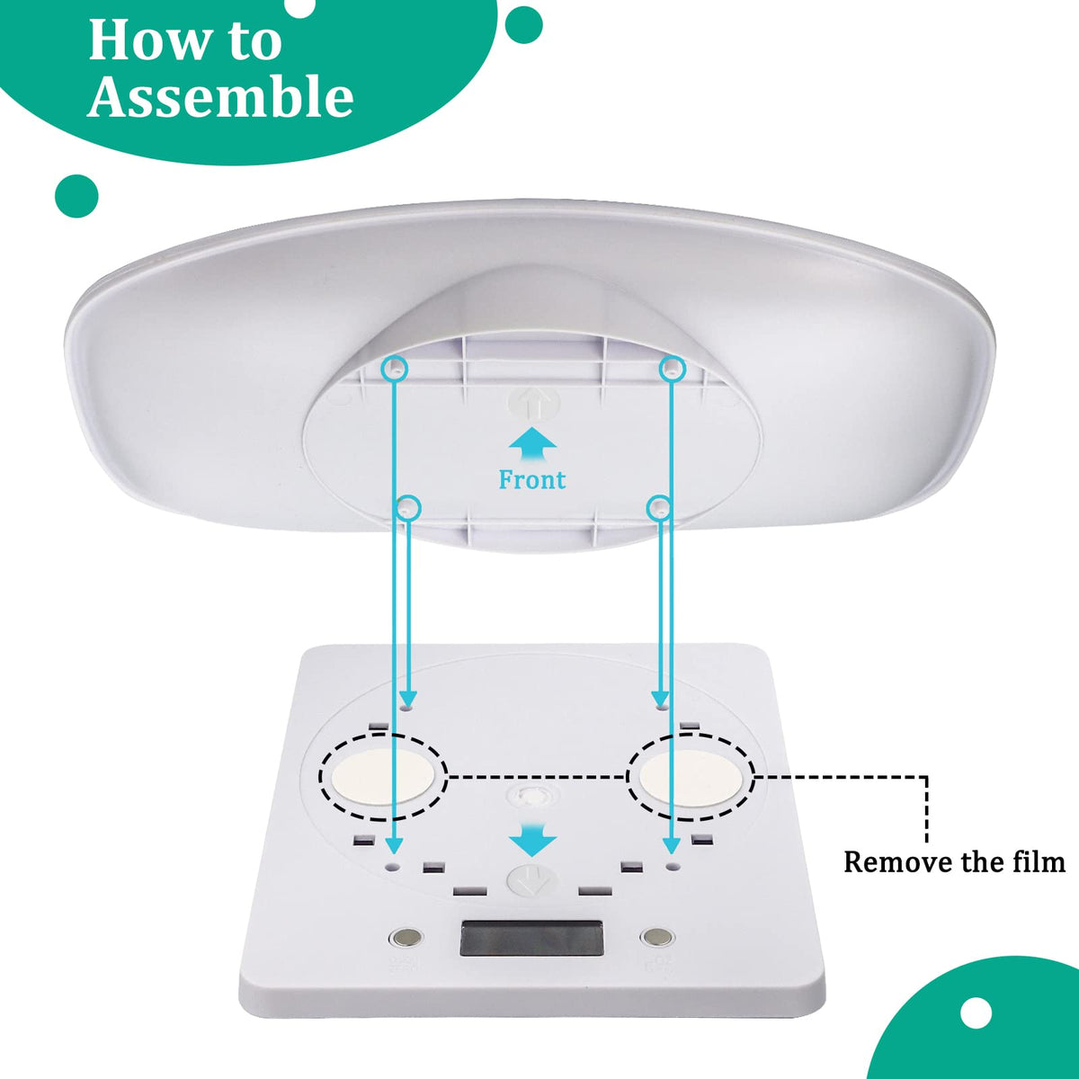 Digital Pet Scale 33 lb/15 kg A647
