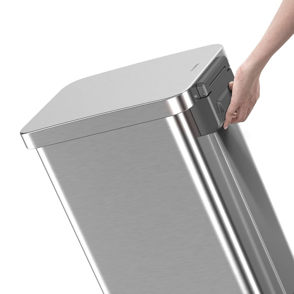13.2 Gallon Stainless Steel Step On Trash Can J64562