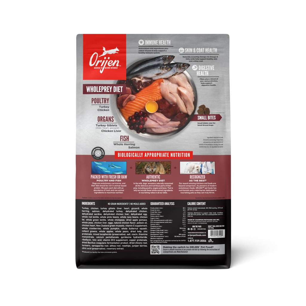 Grain Free Dry Dog Food 4lb Bag L266