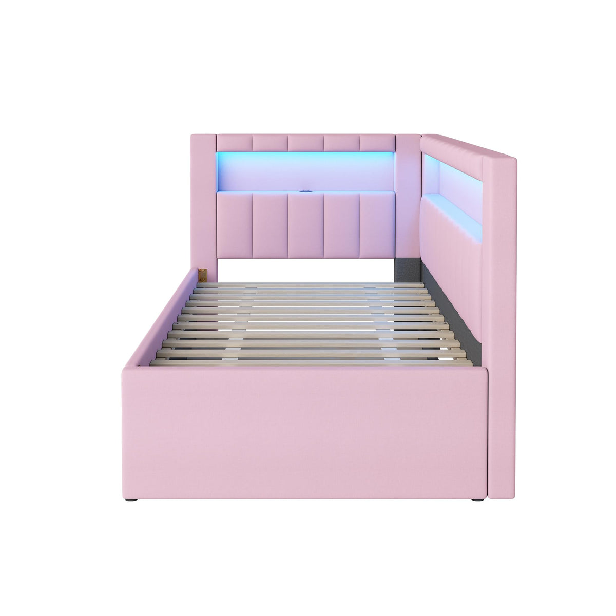 Pink Twin Size Daybed with Trundle B874989