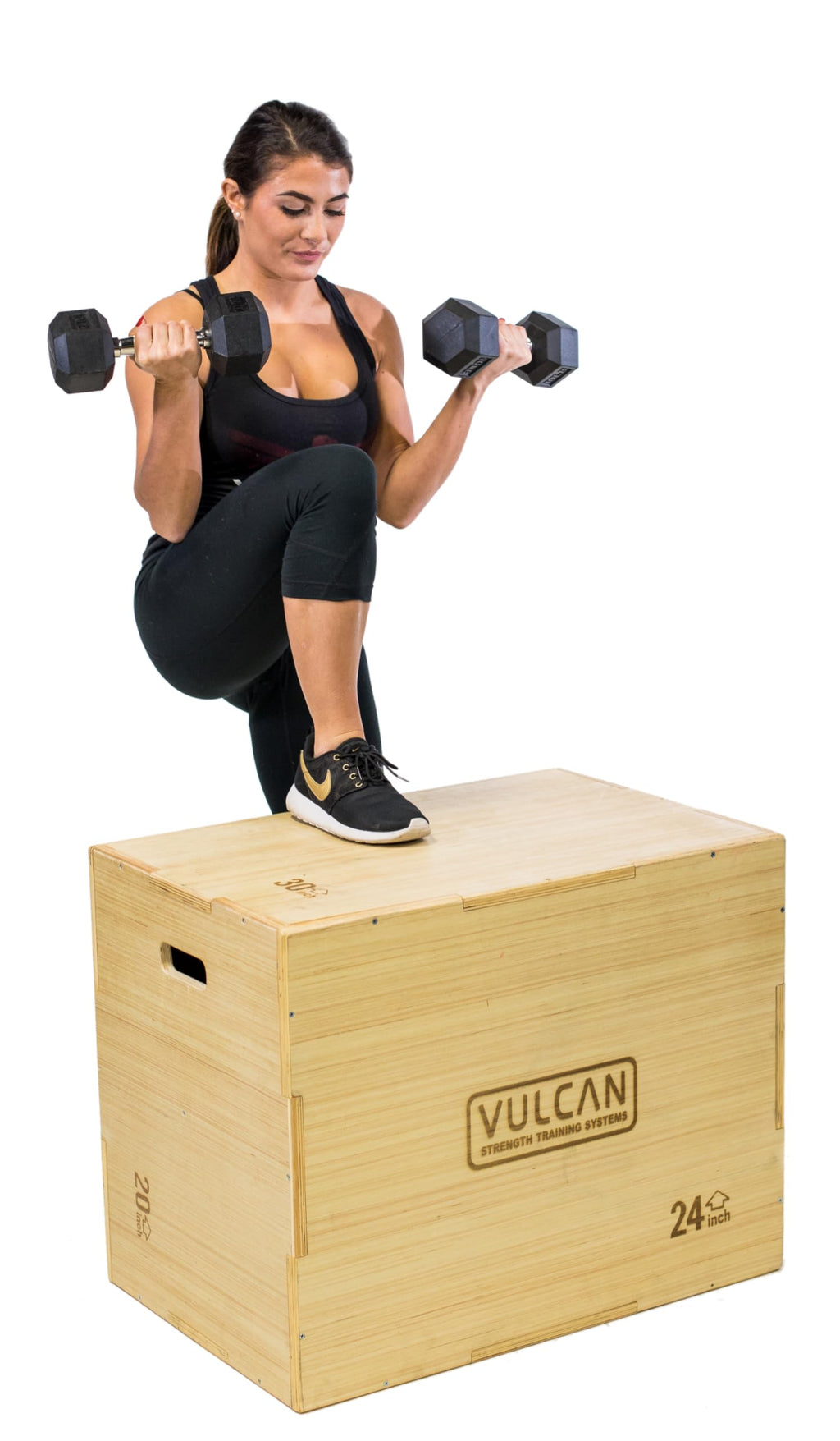 3-in-1 Wooden Plyo Box E398