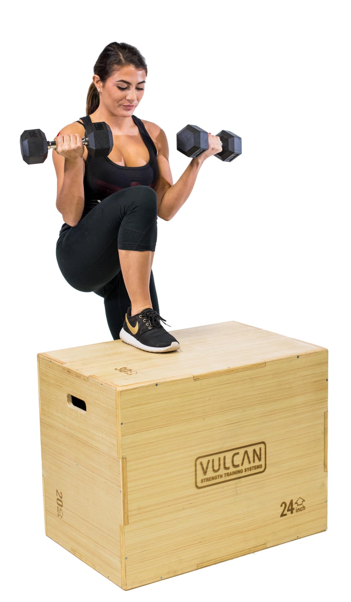 3-in-1 Wooden Plyo Box E398