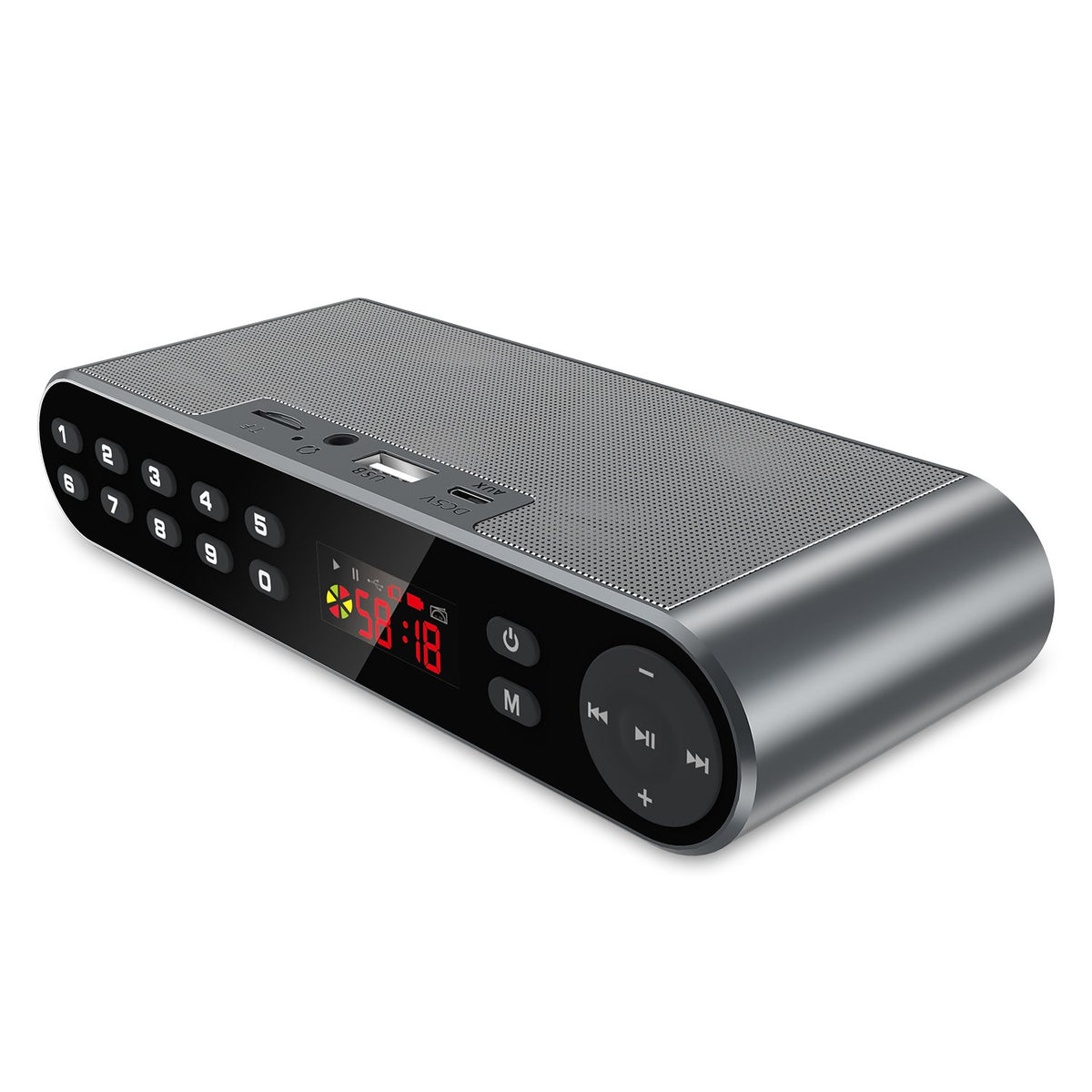 Portable Bluetooth FM Radio MP3 Player Wireless Speaker P23020
