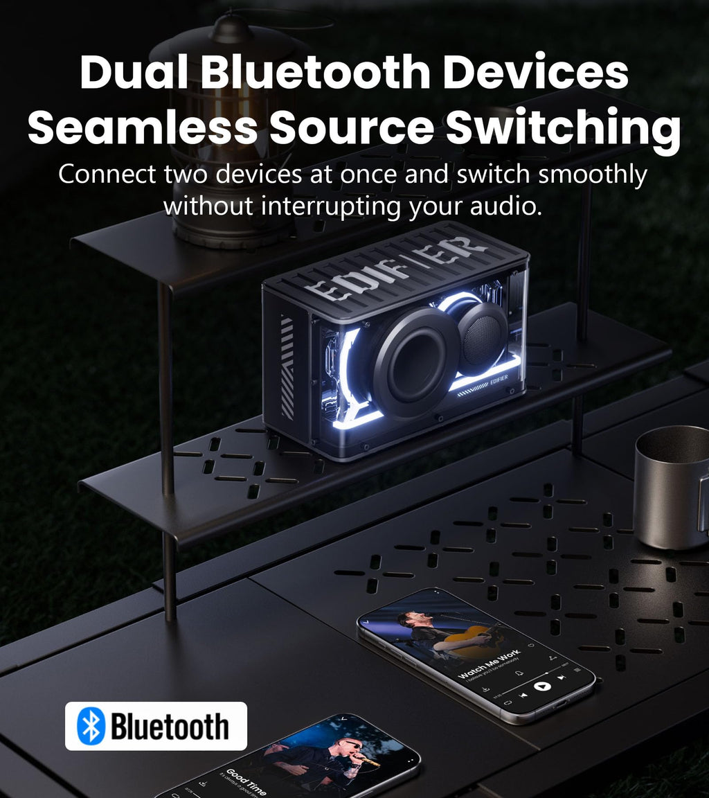 Black 25W Bluetooth Speaker A9205