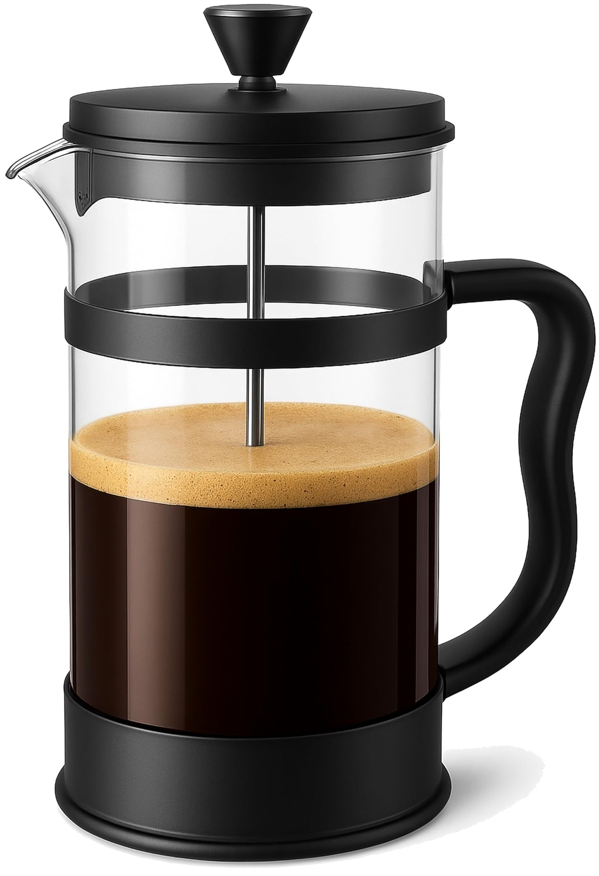 Borosilicate Glass French Press Coffee Maker 34 Oz C699979