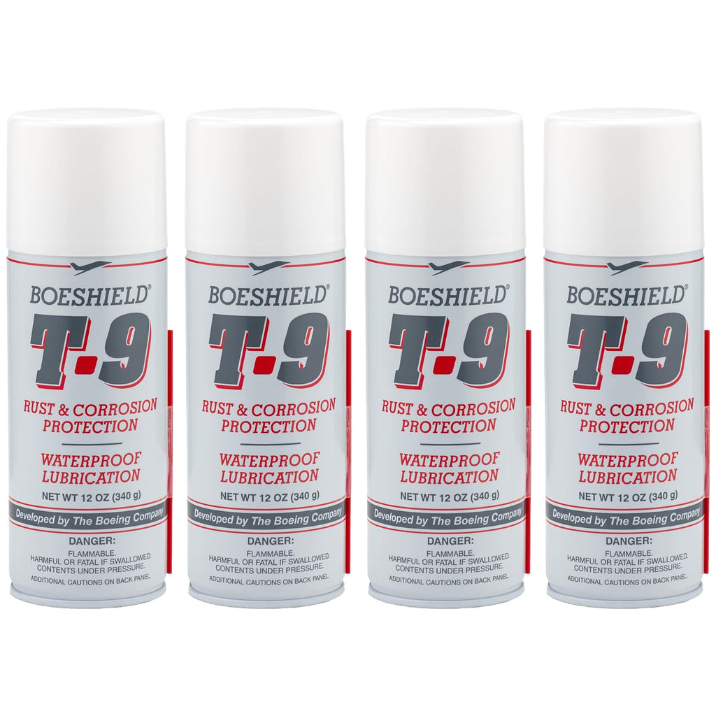 Waterproof Wax-Based Lubricant & Corrosion Inhibitor, 12 oz Aerosol, Pack of 4 R979