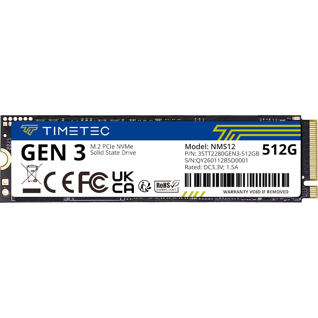 512GB NVMe PCIe M.2 2280 Internal SSD J58491