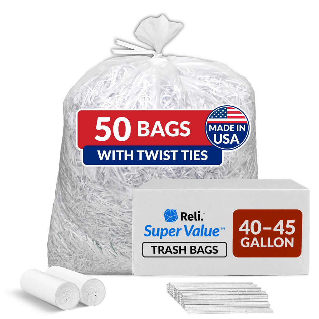 40-45 Gallon Heavy Duty Trash Bags T487791