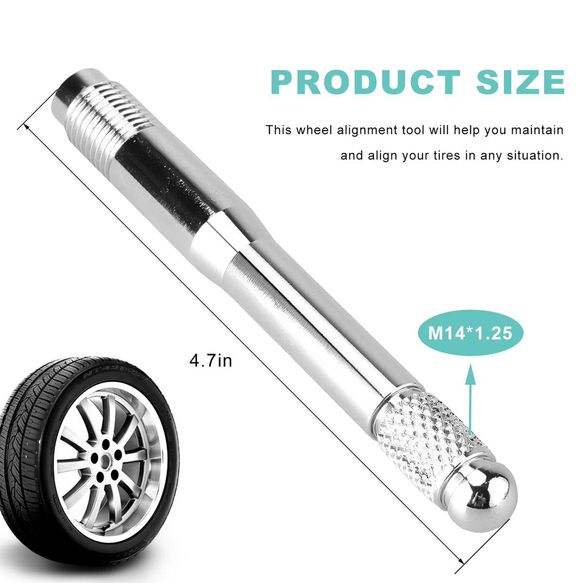 M14×1.25 Stainless Steel Wheel Alignment Pin G432607