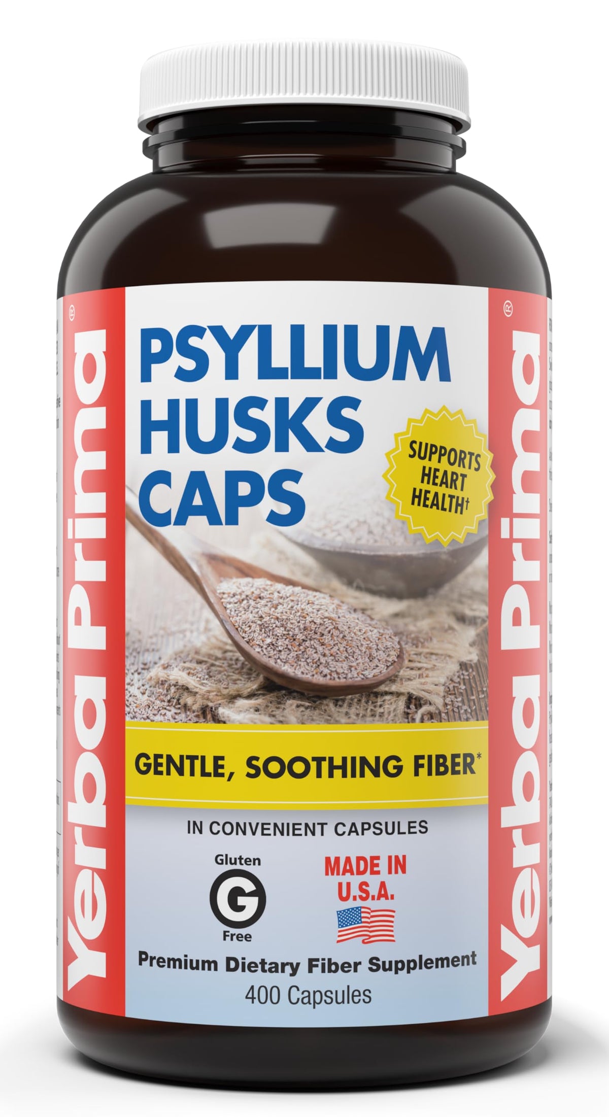 Psyllium Husks Caps 400 Capsules P11174
