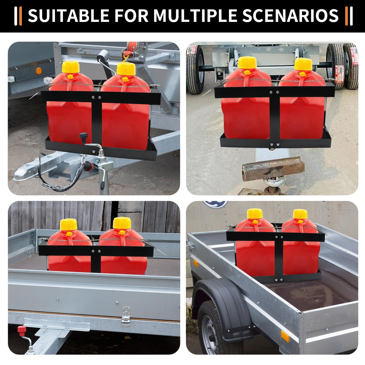 5 Gallon Fuel Jug Holder with Lock L878853