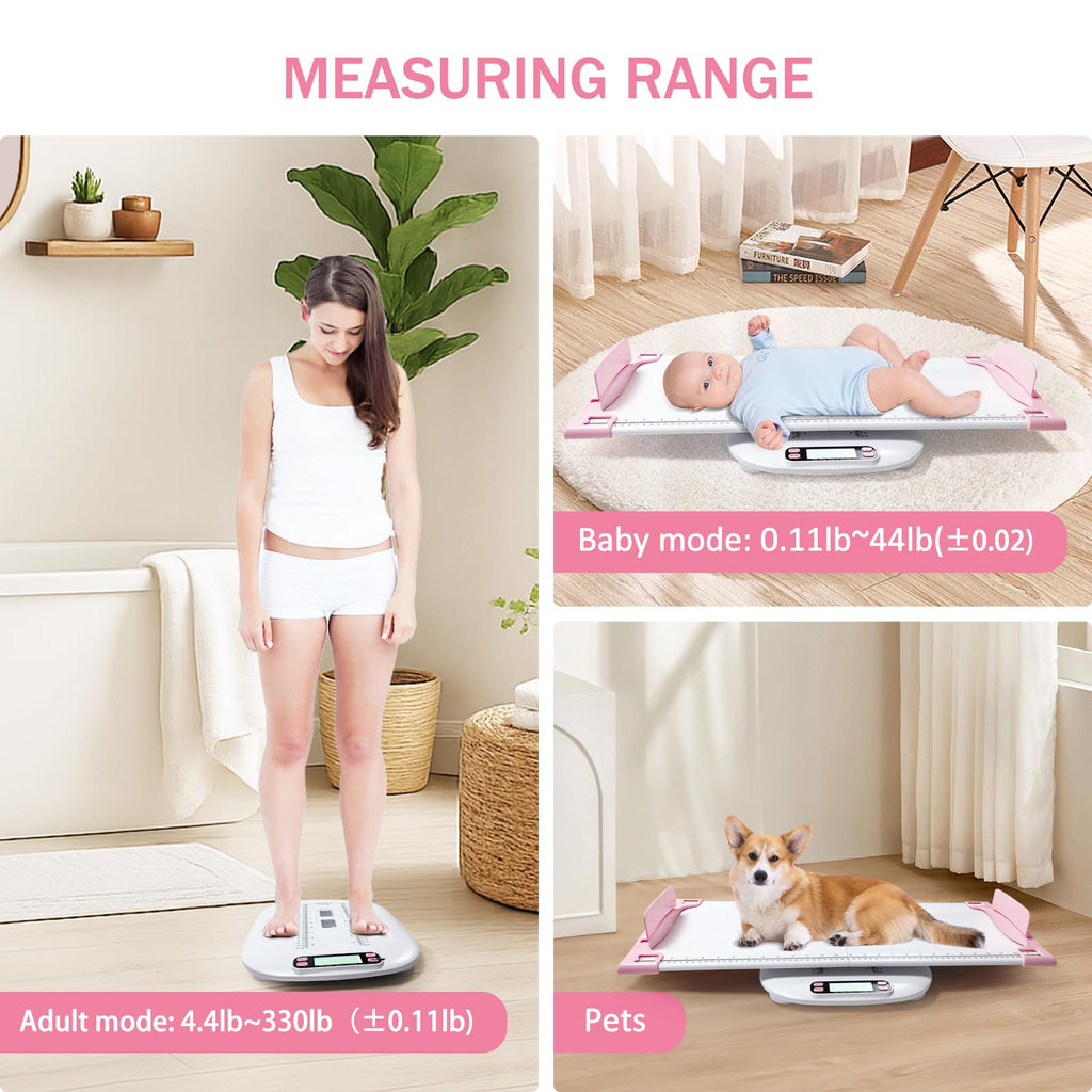 Portable Digital Pet Scale with Height Markings N7330