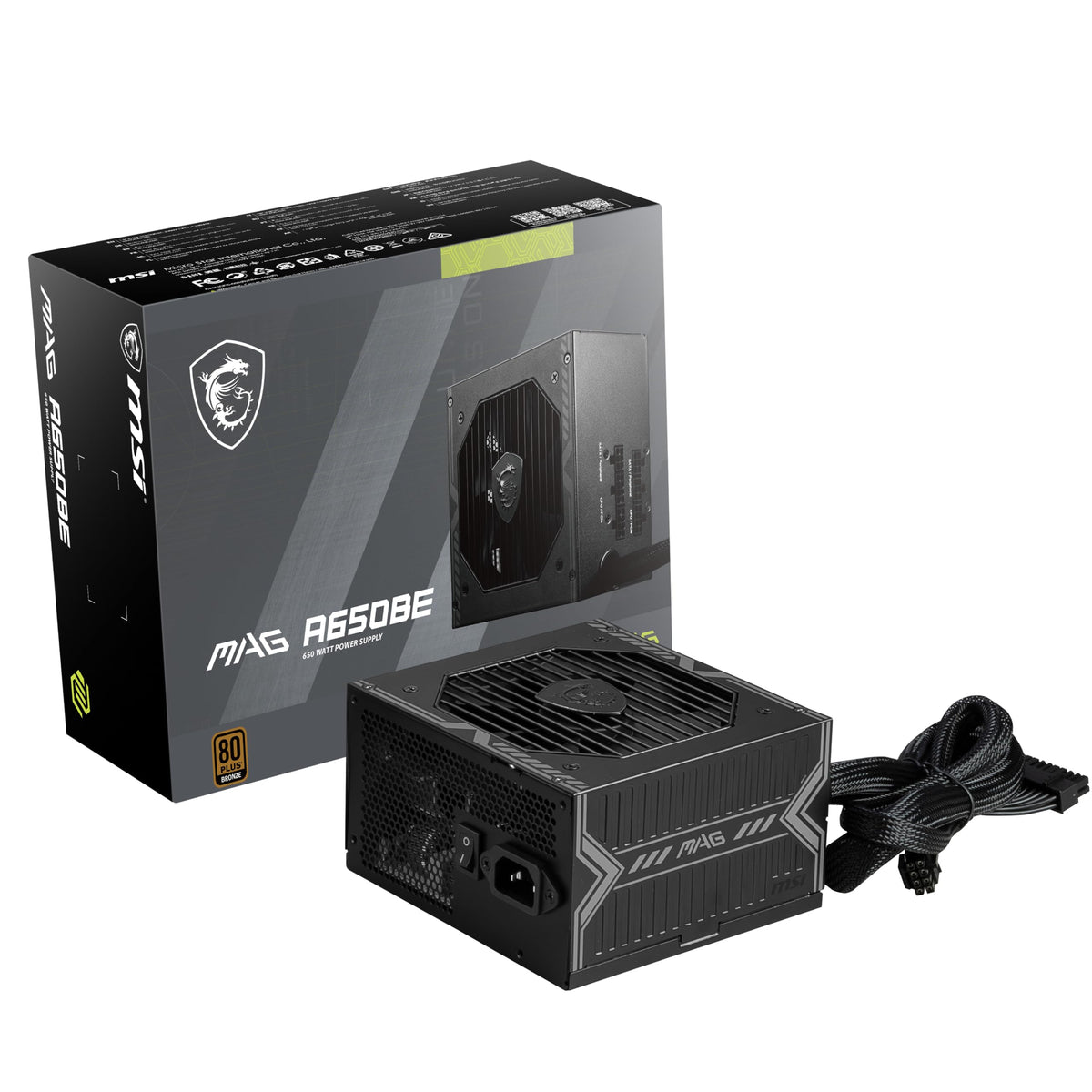 650W Semi-Modular ATX Power Supply 80+ Bronze Y26645