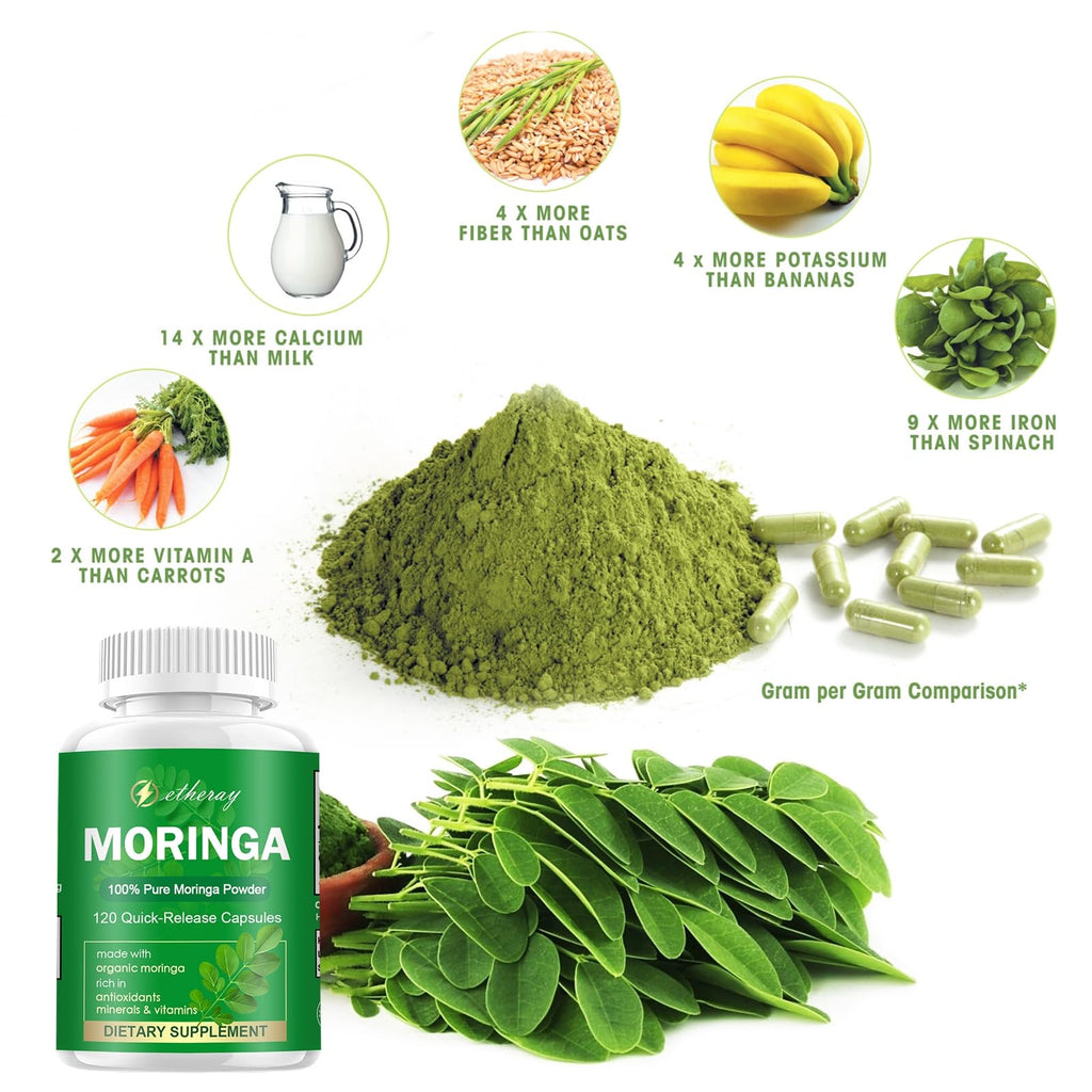 Moringa Capsules 800mg 120 Capsules K843