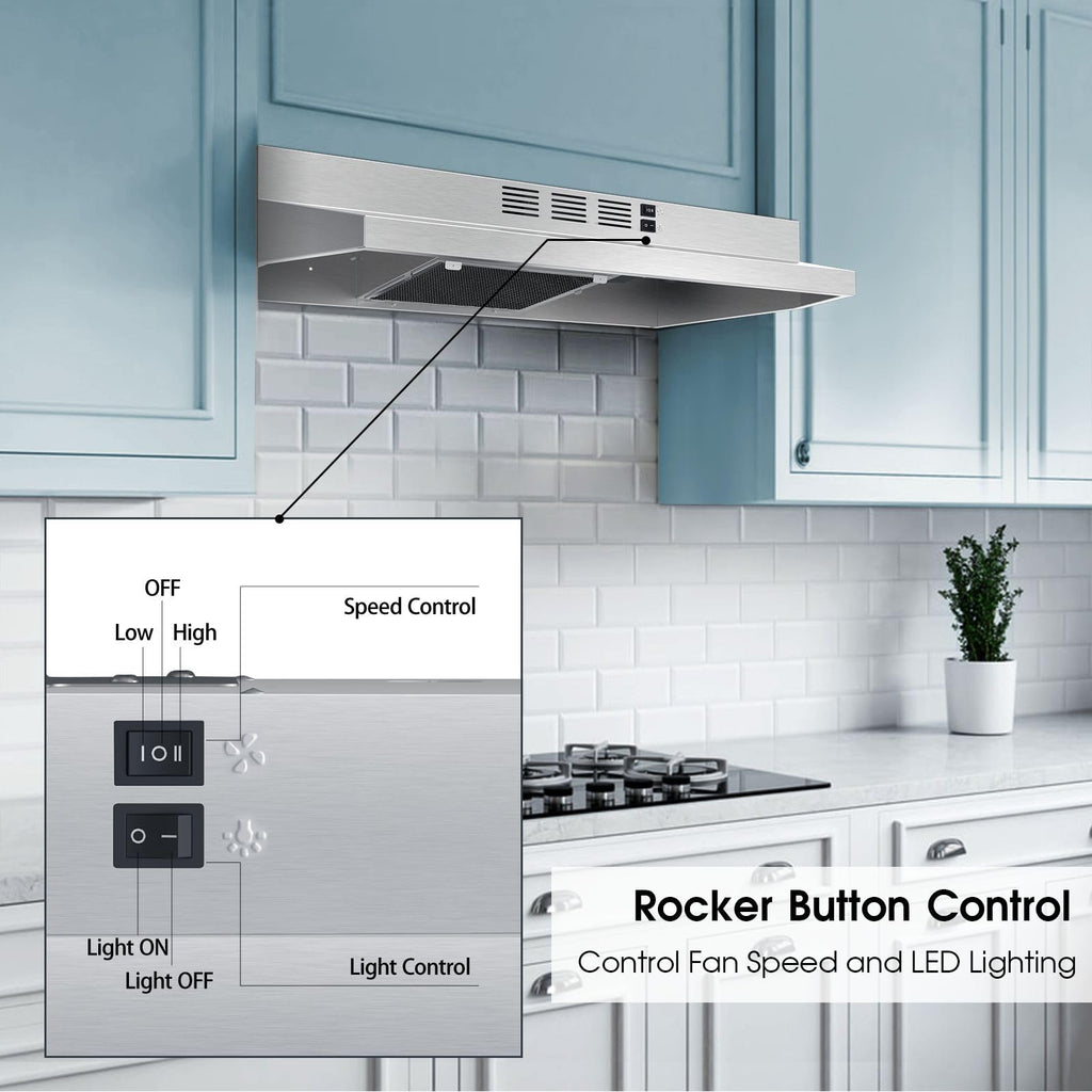 30 inch Under Cabinet Stainless Steel Range Hood D97427