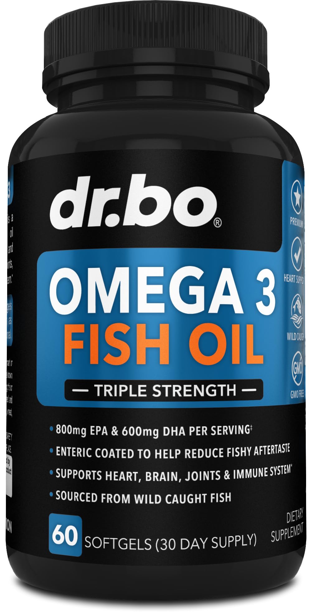 Omega 3 Fish Oil 2000mg EPA DHA 60 Softgels Z1846
